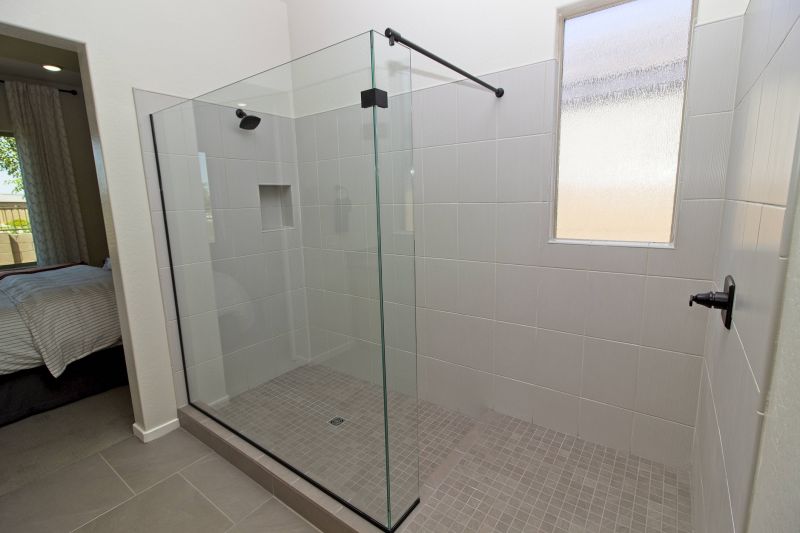 Floating Bench in Shower Area